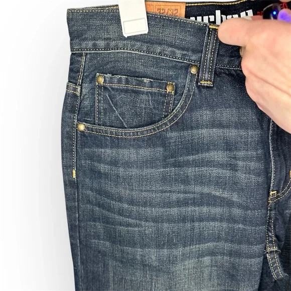 Urban Pipeline Men's Blue Jeans - Picture 4 of 7